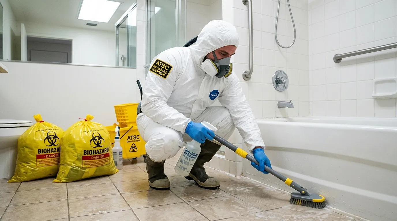 Decontamination equipment deployed for Blood Cleanup in Back Mountain